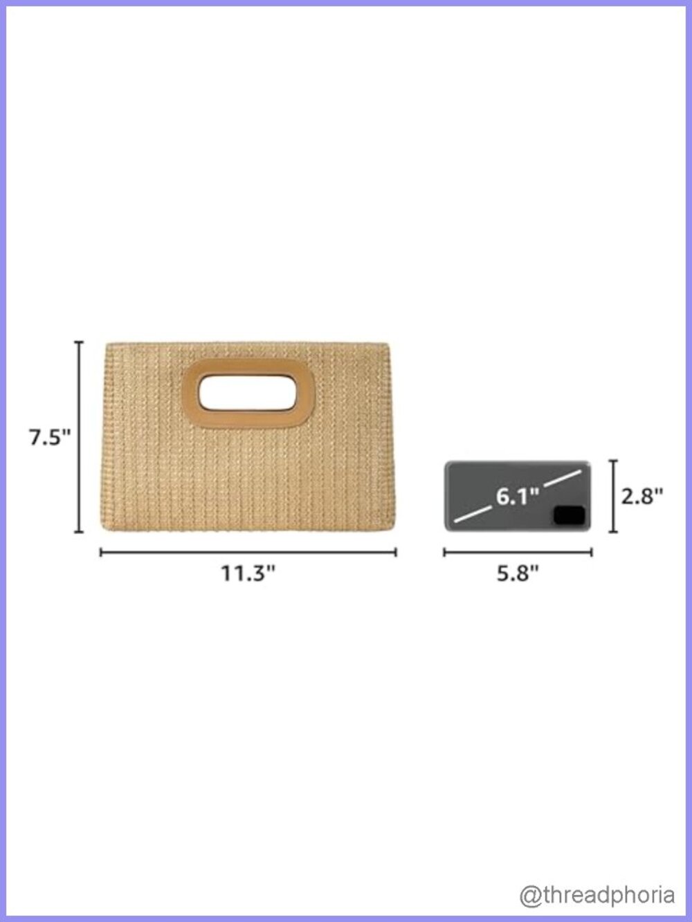 Top Handle Straw Clutch Evening Handbag with Gold Chain Shoulder Crossbody Purse - Picture 2 of 6